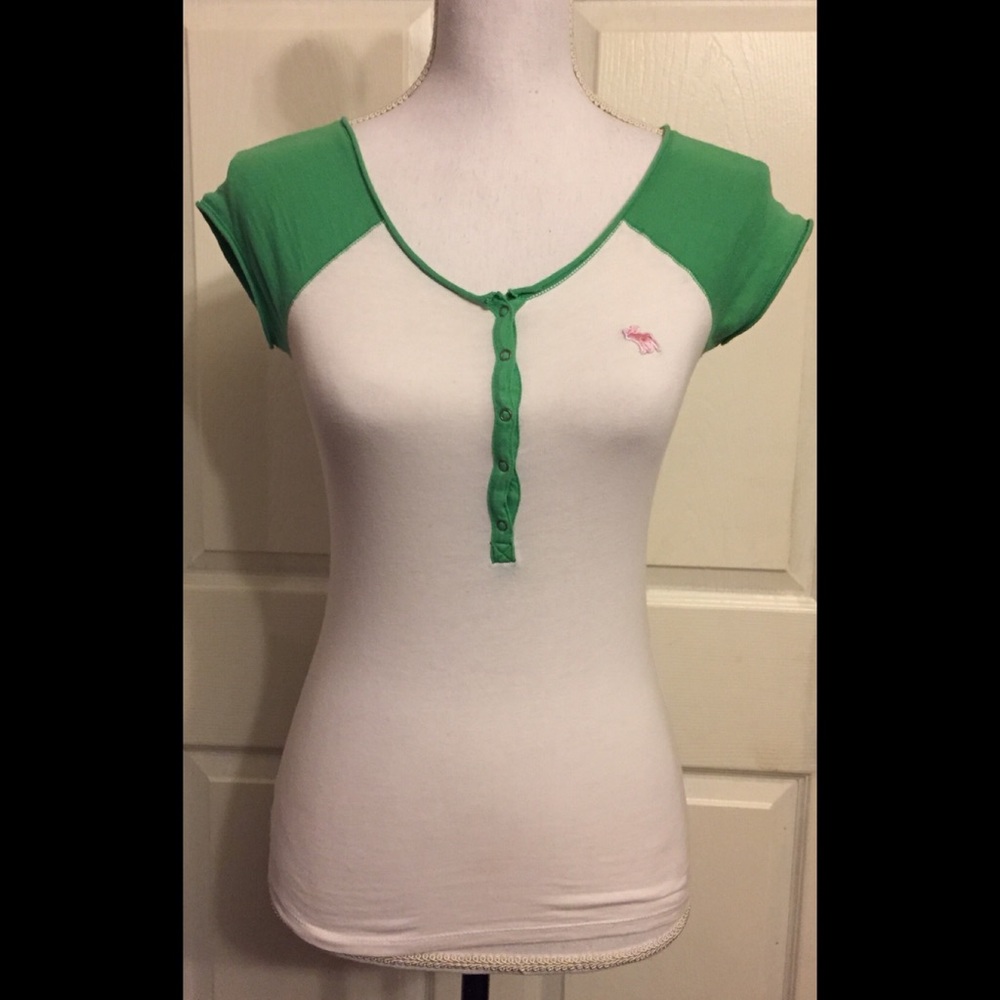 Abercrombie & Fitch Button Down T-Shirt